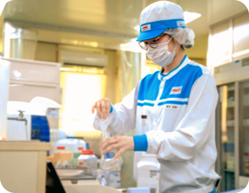 品質管理作業現場